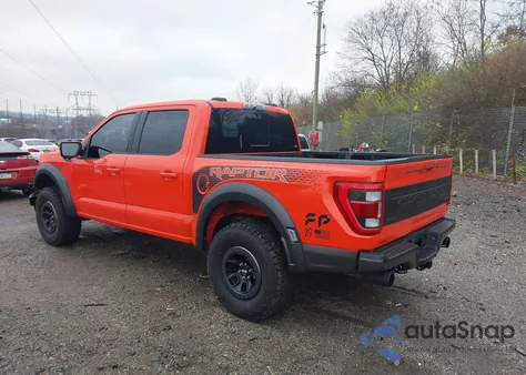 2022 Ford F-150 Raptor из США, поврежденный, VIN 1FTFW1RG1NFA02116